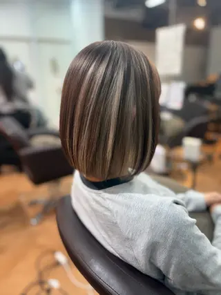 ミディアム カラー 🍒Ayana🍒 艶カラー🍒のヘアスタイル