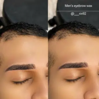 メンズ アイブロウ eyelashsalon I:belle by BINEL所属・【i:belle】 Rinのマツエク・マツパデザイン