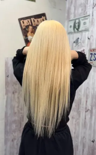 ロング カラー エクステ/ブリーチ / Hayatoのヘアスタイル