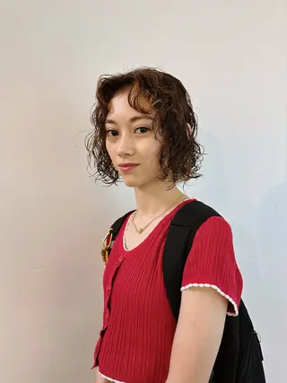 ミディアム パーマ HARE &nail ☪️remiのヘアスタイル