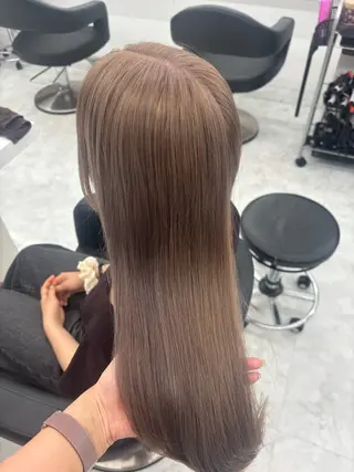 カラー かわいい艶髪🤍 れいな🤍のヘアスタイル