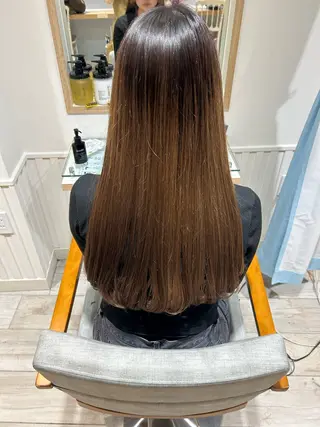 ロング 大川 夏実のヘアスタイル