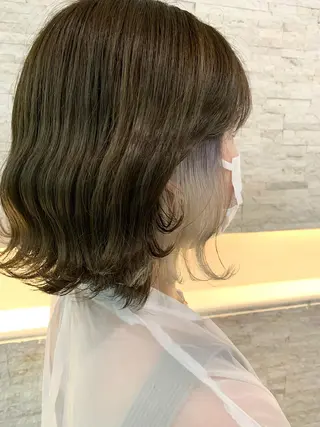 ショート カラー ヘアアレンジ 🔶似合わせセンター パート/ヤス🔶のヘアスタイル