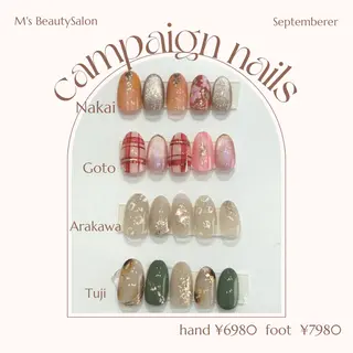 ネイル M's Beautysalon所属・M's 新小岩  Yunaのマツエク・マツパデザイン
