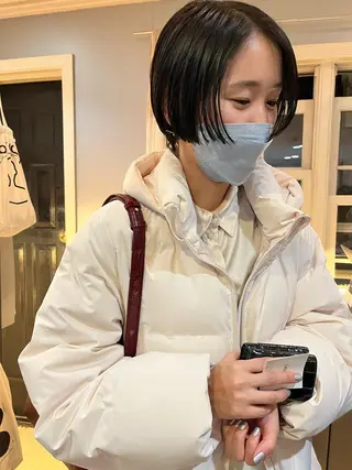 ショート カラー NOUN所属・eri kinjoのヘアスタイル