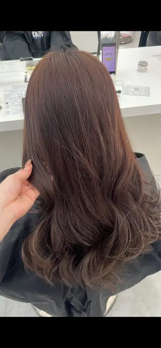 ロング ♡ナチュラルガーリー ♡ベージュ♡RINAのヘアスタイル
