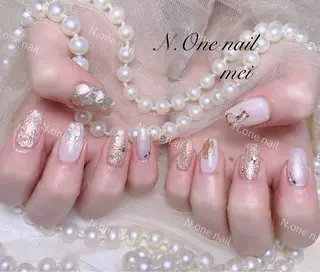 ネイル 長いだし/スカルプ/ パラシェルN.oneのネイルデザイン