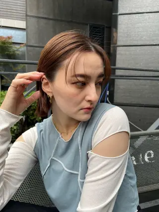 ショート salowin所属・吉ヶ別符 亮祐のヘアスタイル