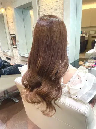 ロング 中山 奈津希のヘアスタイル