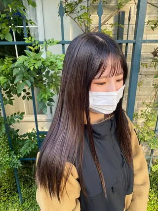 カラー 片岡 令夏のヘアスタイル