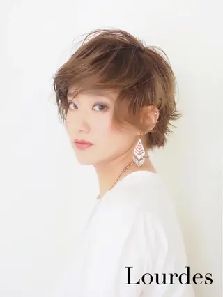 ショート カラー オーナースタイリスト 佐藤のヘアスタイル