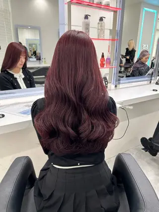 セミロング 🤍🥀韓流暖色レイ ヤー🥀🤍あやねのヘアスタイル