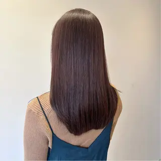 セミロング カラー suu所属・マンツーマン施術✂︎ machikaのヘアスタイル