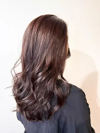 セミロング カラー ヘアアレンジ Re:ta KANZOのヘアスタイル