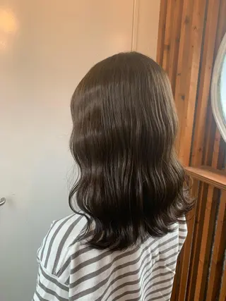 ミディアム カラー SABO栄店所属・SABO /透明感カラー/美髪のヘアスタイル