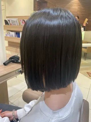 ショート カラー パーマ 韓国ヘアメイク🎀/ 縮毛矯正✨山本媛香のヘアスタイル