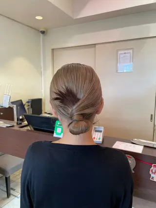 ヘアアレンジ 桑田 新菜のヘアスタイル