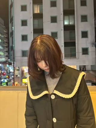 ミディアム ブラウン/静岡/髪質 改善/大人可愛い🐰のマツエク・マツパデザイン