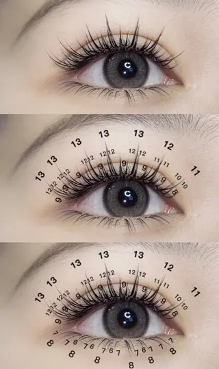 マツエク・マツパ Cute B e au t yのマツエク・マツパデザイン