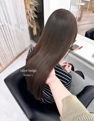 ロング カラー Parve Mix/ 平 奈果🎀のヘアスタイル