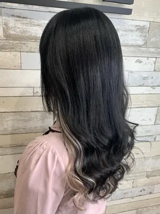 ロング メンズ ハイトーン✨艶髪💘 💘 AYANO💘のヘアスタイル