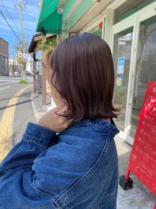 ミディアム 西元 亜由美のヘアスタイル