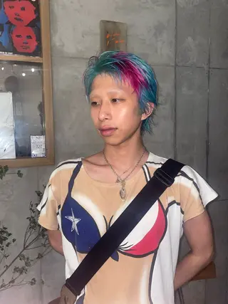 カラー 兼西 菜摘のヘアスタイル