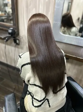 ロング カラー HAIR SALON M Fe's所属・透明感カラー/レイヤ ー/小谷野真緒のヘアスタイル