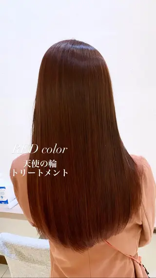 ロング カラー 似合わせカラー/艶 髪質改善/ヨシザキのヘアスタイル