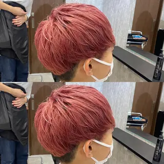 ショート カラー 𝙱𝙻𝙴𝙽 𝚋𝚢 𝚍𝚘𝚝.所属・🤍BLEN 窓🤍のヘアスタイル