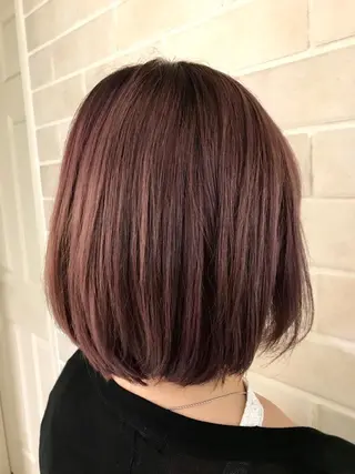 ショート カラー 艶髪カラー&ウルフ フルカワ ヒロズミのヘアスタイル