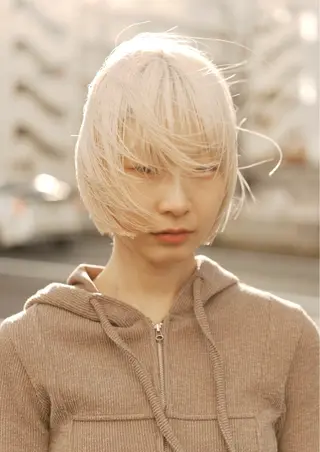 ショート カラー デザイン/レイヤー Kaito🐩/栄のヘアスタイル