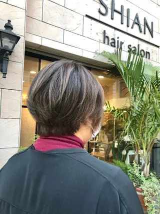 ショート カラー HairSalon SHIAN八王子店所属・SHIAN 八王子 🦋小林 美羅🦋のヘアスタイル
