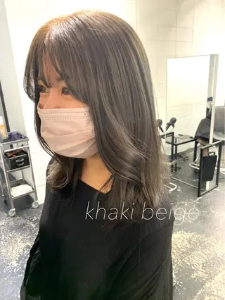 ミディアム カラー レイヤーカット/艶髪 ✨💭KIRARIのヘアスタイル