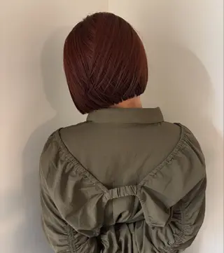 ショート tonari所属・ブリーチモデル/ カットモデル/Riaのヘアスタイル