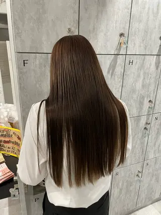 ロング 篠原 幹のヘアスタイル