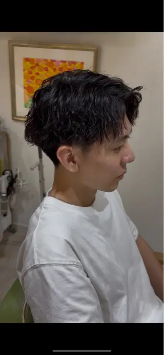 ショート パーマ メンズ AIN.ANLY.所属・小池 祐｜髪質改善× 艶髪特化｜のヘアスタイル