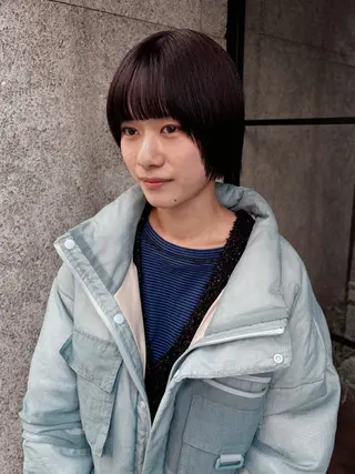 ミディアム カラー 【sica】 レナのヘアスタイル