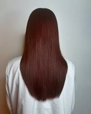 ロング カラー パーマ ヘアアレンジ メンズ キッズ よしなり あみのヘアスタイル