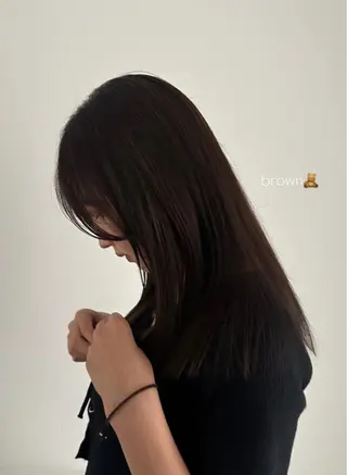 カラー shizuku / 🕊️透明感艶カラーのヘアスタイル