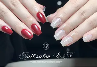 ネイル E.N🦋 長さ出し/持ち込みのネイルデザイン