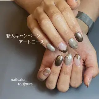 ネイル 京都市右京区太秦ネイルサロン『toujours-ﾄｩｼﾞﾕ-ﾙ』所属・ネイルサロン トゥジュールのネイルデザイン