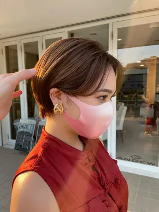 ショート 武田 清久のヘアスタイル