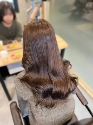 ロング カラー 梅田/似合わせボブ /顔周り/RINKAのヘアスタイル