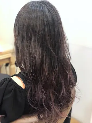 ロング カラー 西野 美空🍊のヘアスタイル