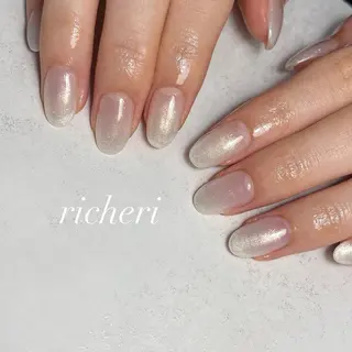 ミディアム ネイル richeri beautyのネイルデザイン
