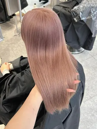 ロング カラー PELE/ハイトーン /NATSUKIのヘアスタイル