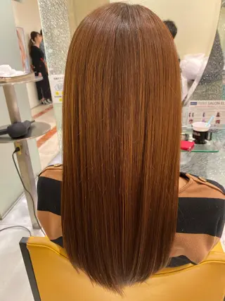 ロング 三田 豪のヘアスタイル