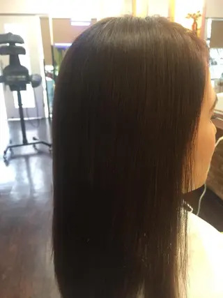 ロング パーマ 桧山 真のヘアスタイル