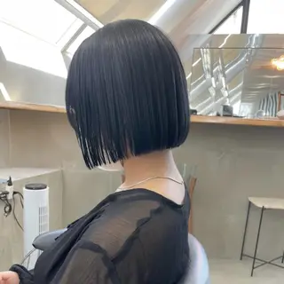 ボブ／レイヤー／髪質 改善/縮毛矯正／銀座のヘアスタイル
